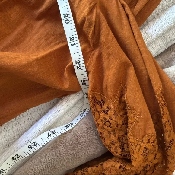 Anthropologie Victorian sheer lace blouse - Picture 8 of 10